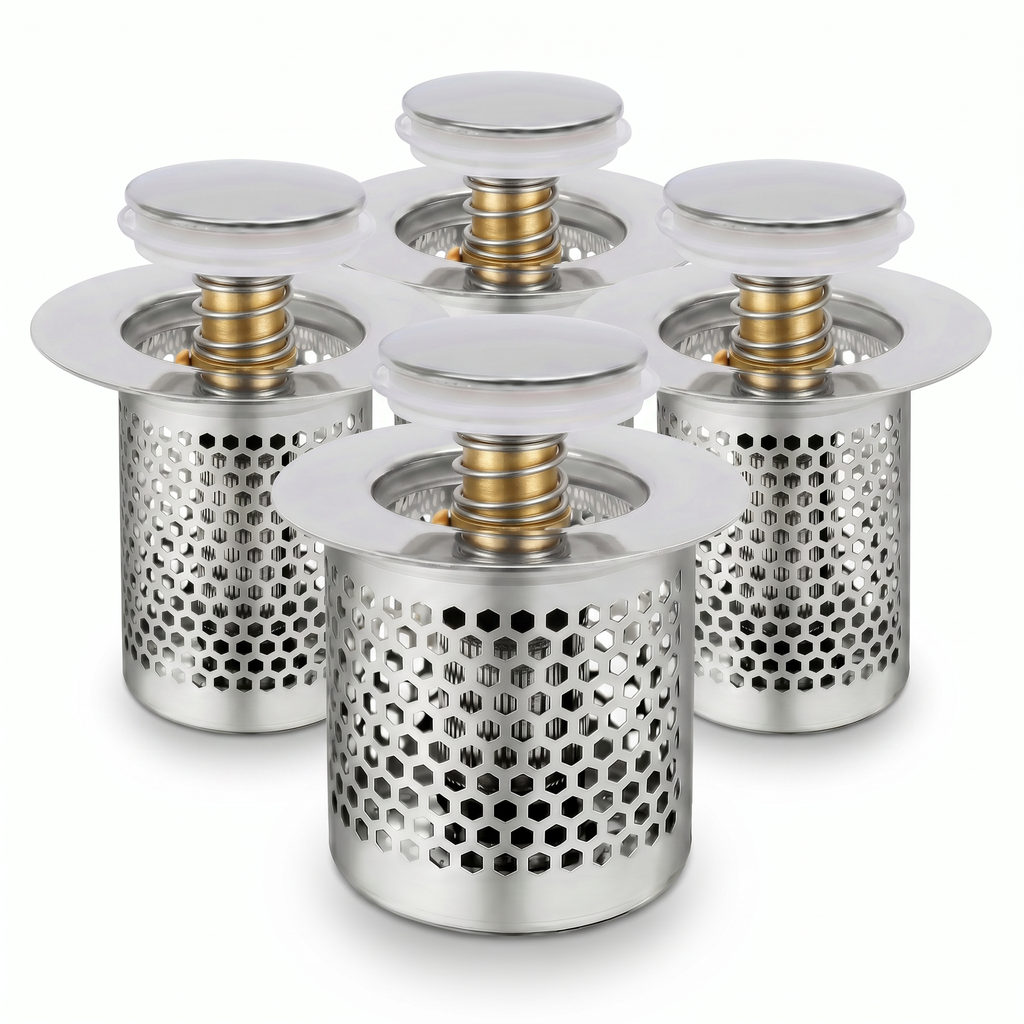 FilterDrain Pro™ Lot de 4 | La solution complète pour toute la maison